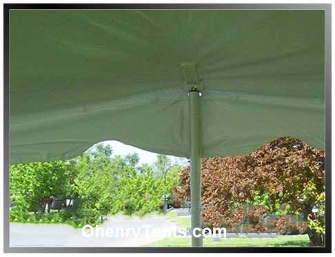 party tent center pole fitting